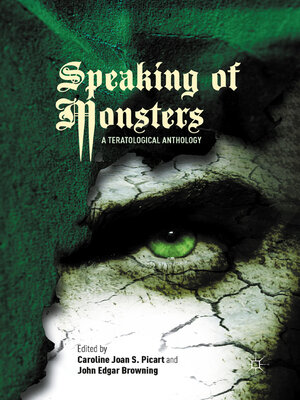 cover image of Speaking of Monsters